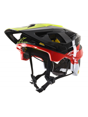 Каска Alpinestars Vector Tech MIPS® Helmet - Black/Yellow/Red